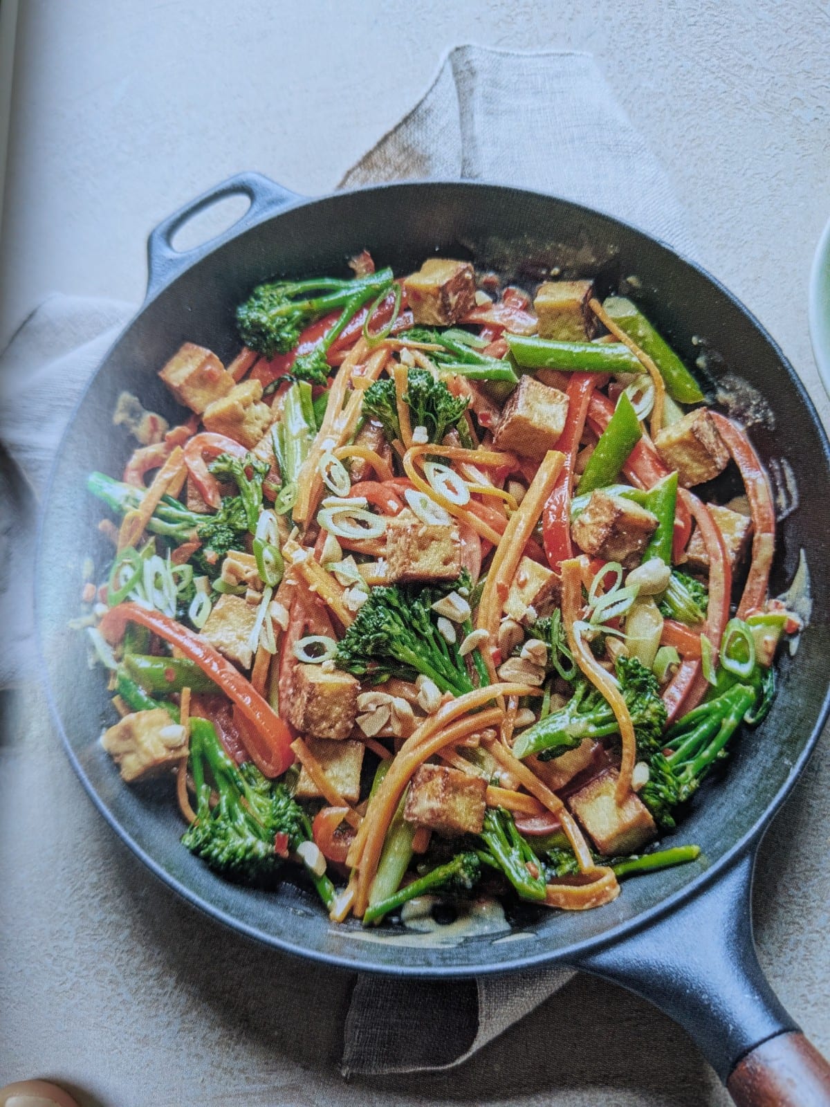 Sticky Peanut Stir Fry